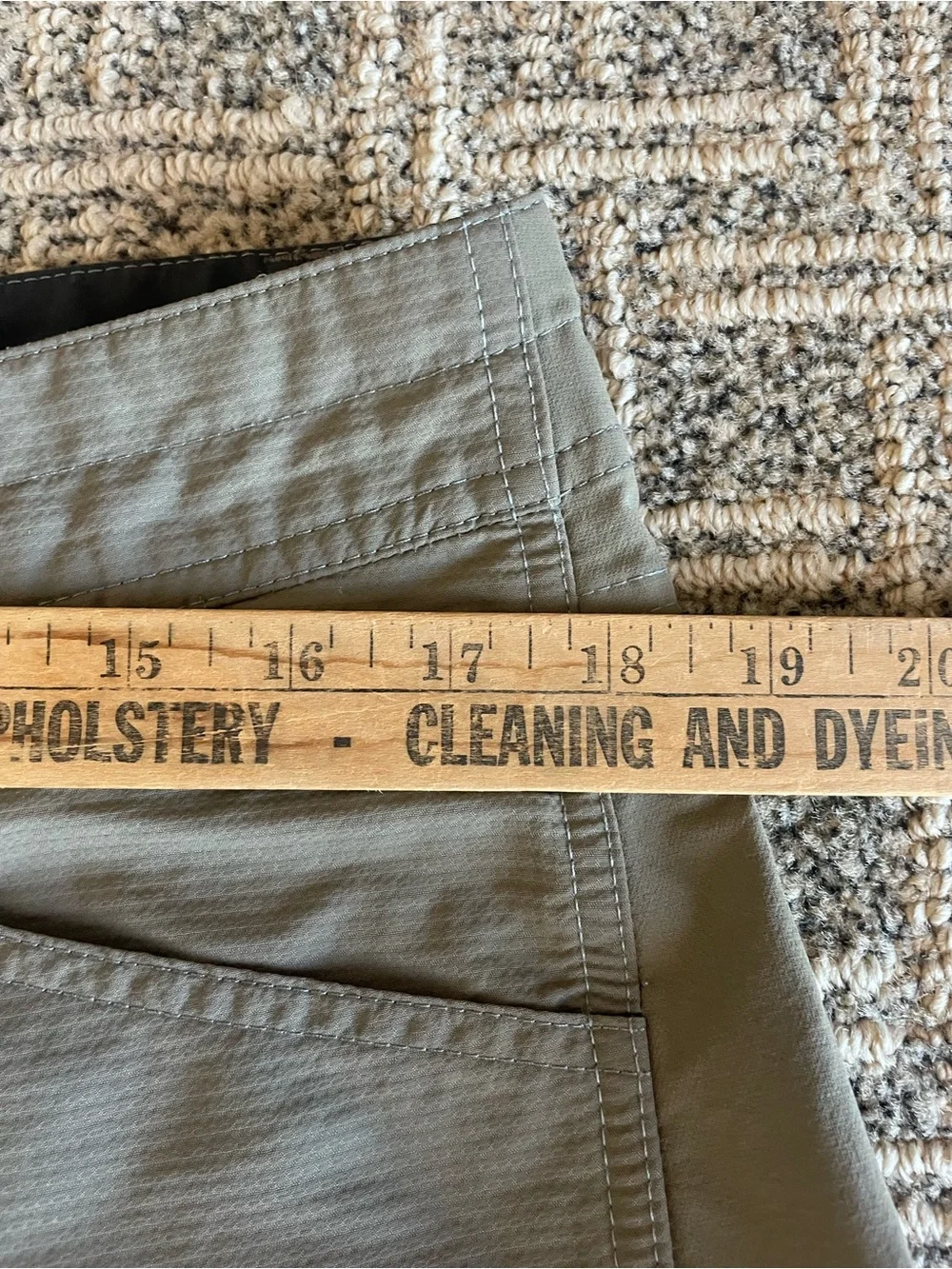 Kuhl Men's Olive Hybrid Mutiny River Shorts